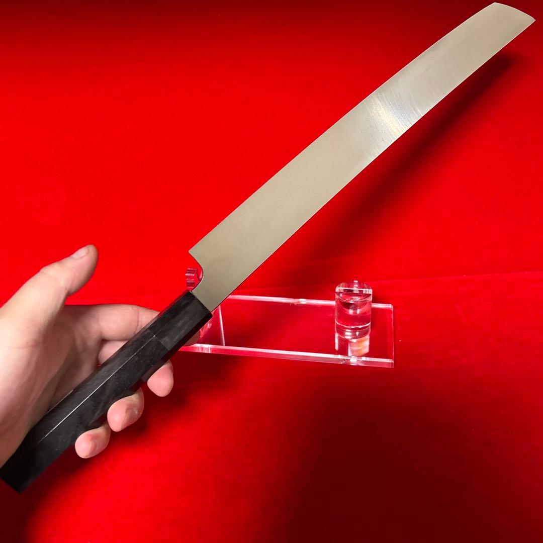 包丁　先丸型　尺　鏡面仕上げ　箱付　未使用品