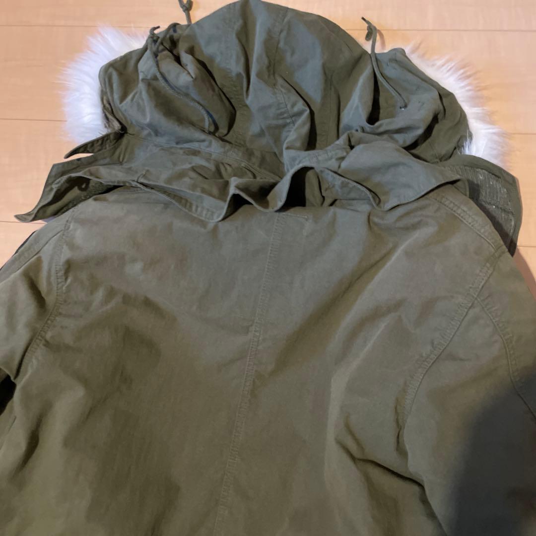 ヒューストン M65 フィッシュテール モッズコート ミリタリー ライナーフード