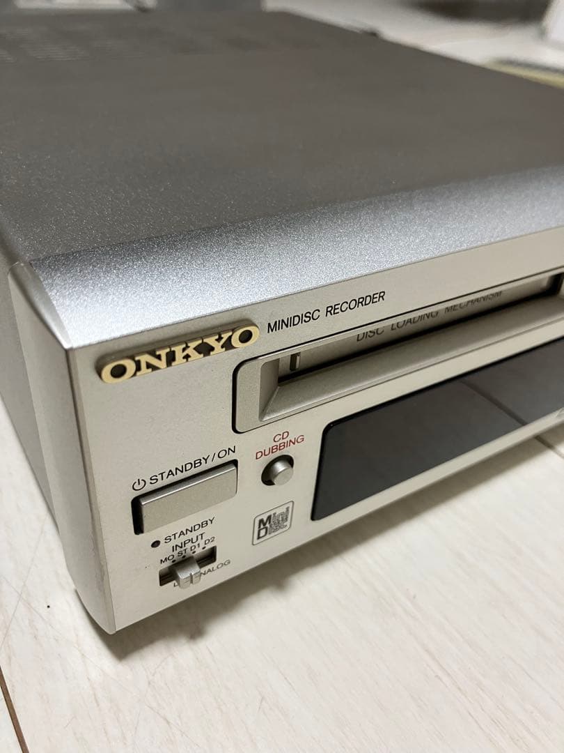 ONKYO ミニディスクレコーダー MD-105X 再生、録音可