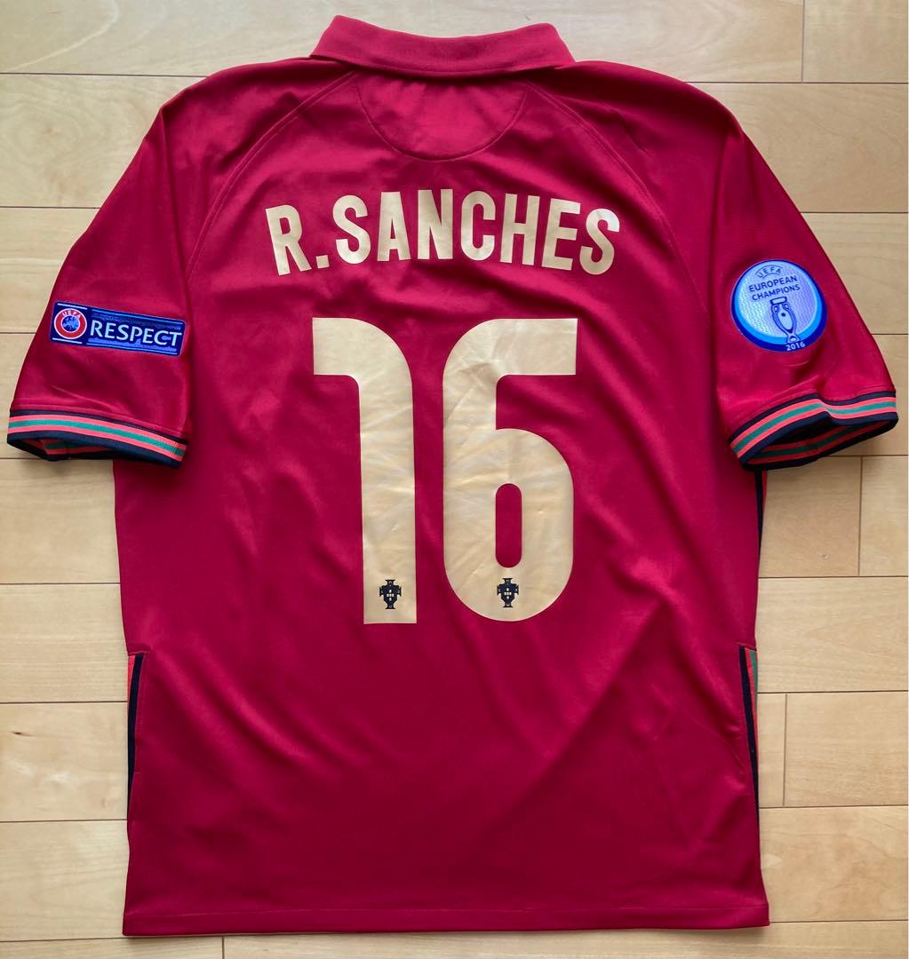 【美品】ポルトガル代表 レナト・サンチェス Euro2020 ユニフォーム
