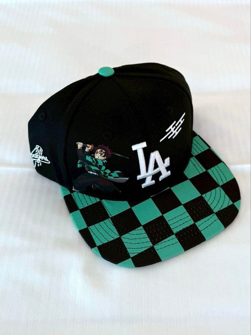 ［新品未使用］鬼滅の刃 ロサンゼルス・ドジャース キャップ