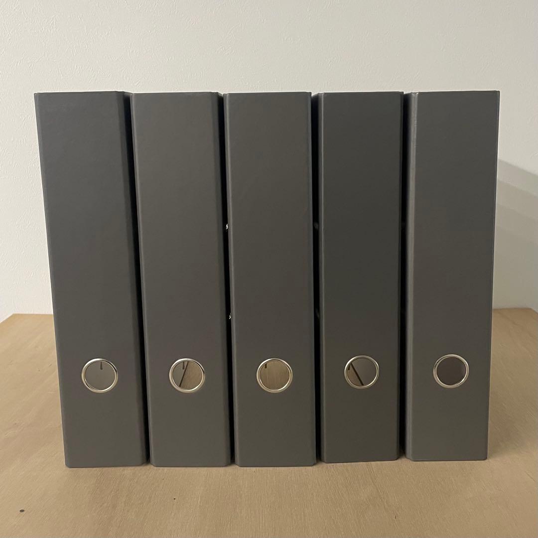 大容量セット / A4リング式ファイル 2リング