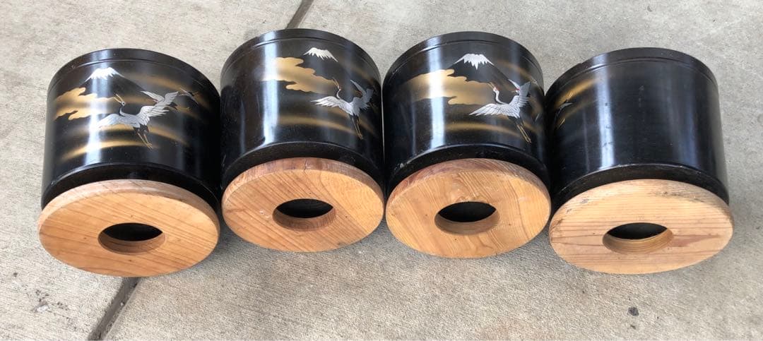 火鉢4個セット(E67)