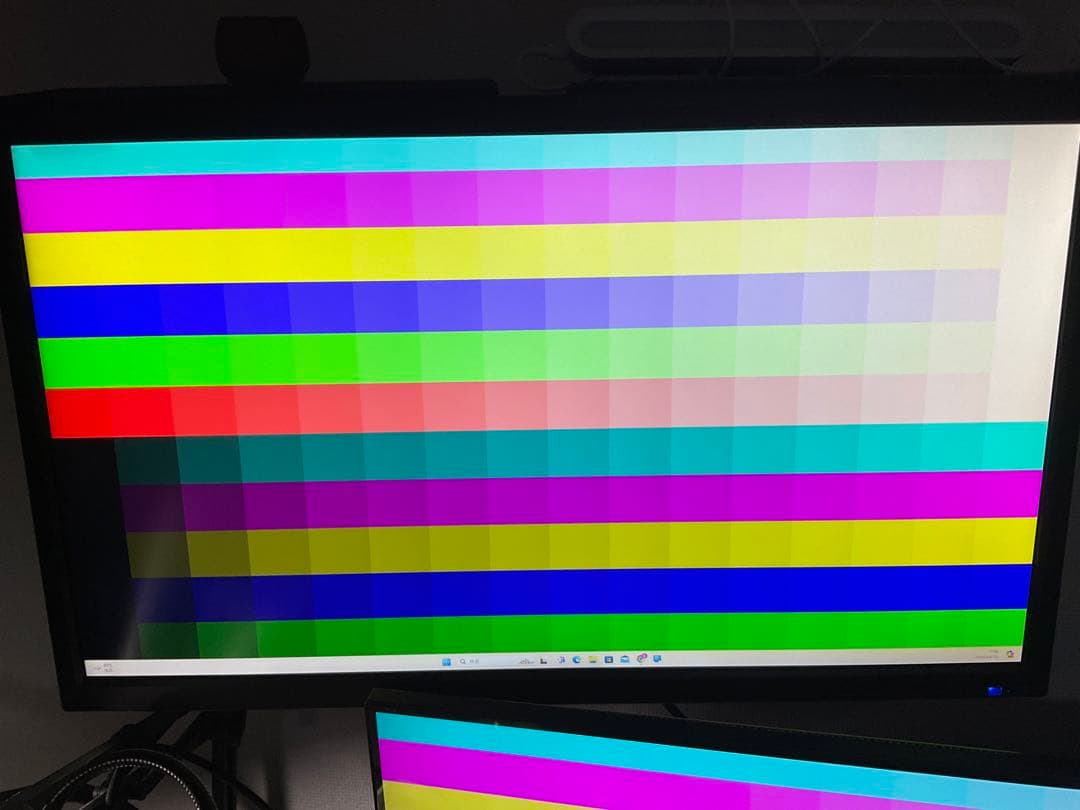 28型4Kモニター　type-c対応 　2台セット　現状品