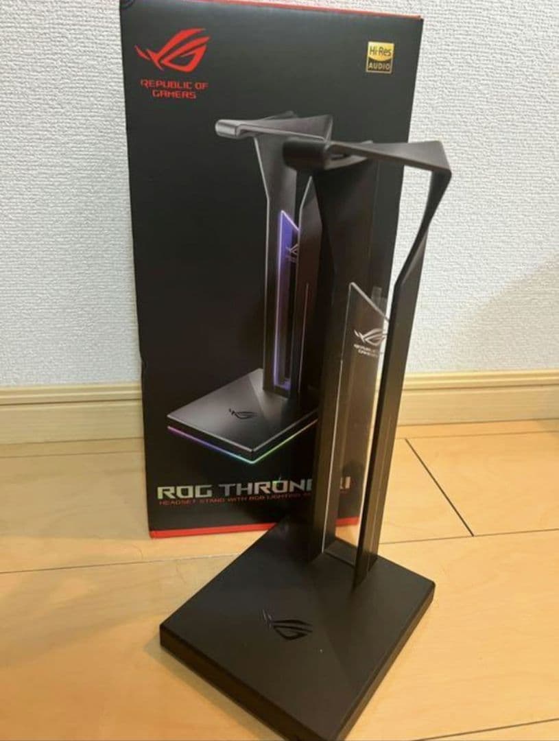 ASUS ヘッドセット ヘッドホンスタンド セット rog