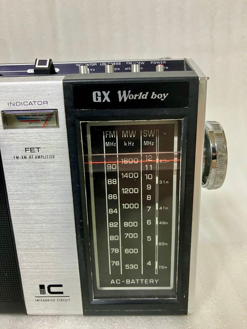◆ National ポータブルラジオ GX World Boy RF-858