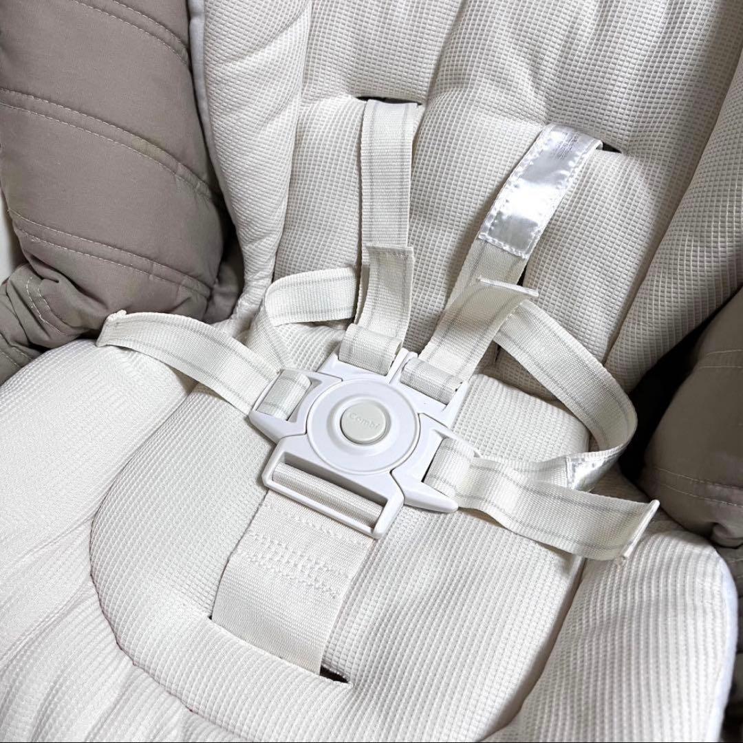 コンビ　ネムリラ　オートスウィング　エッグショック　ハイローチェア　ブラウン