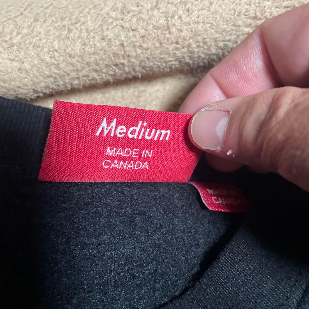 シュプリームsupreme スモールボックススウェットM 黒