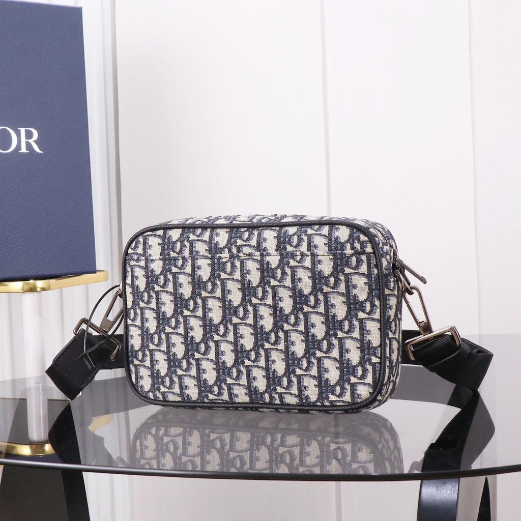 メッセンジャーバッグ ネイビー/ホワイト