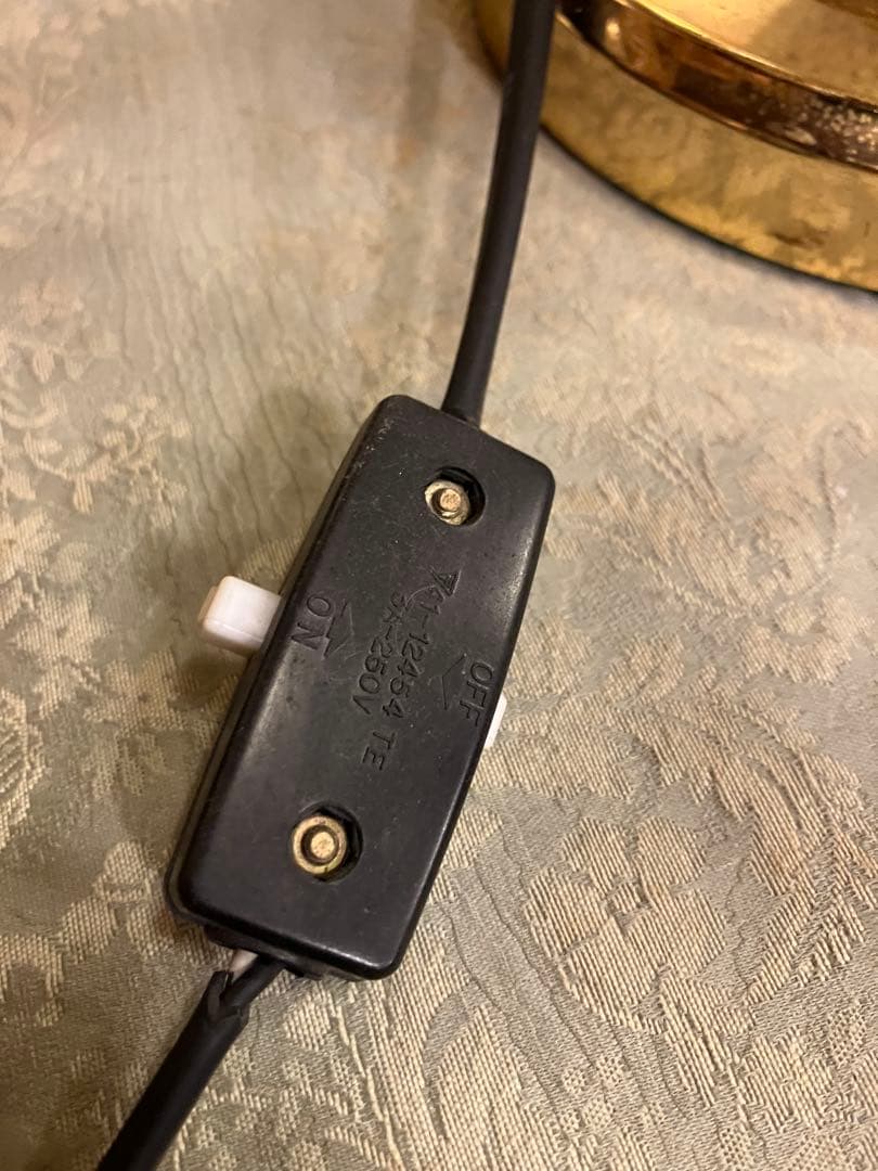 クリスタルシャンデリアテーブルランプ　アンティーク