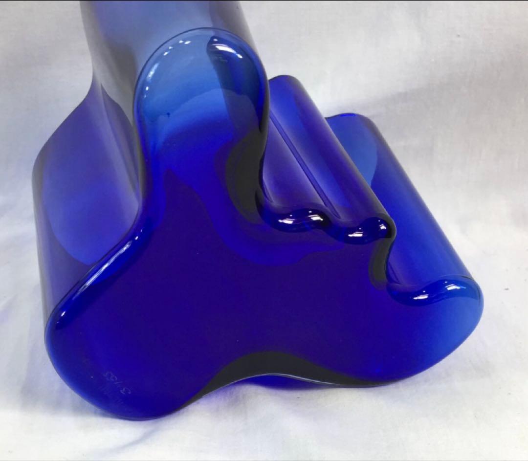 *レア*イッタラ ベースAlvar Aalto/アアルトコバルトブルー160㎜