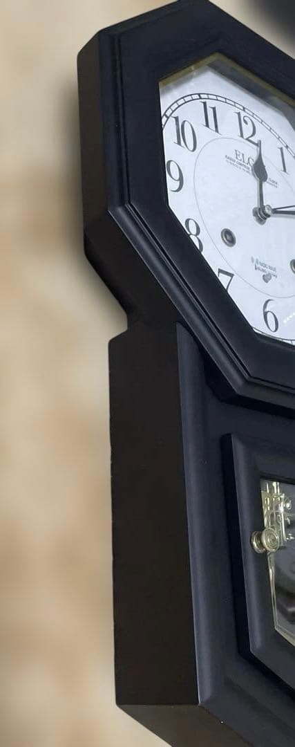 【超希少‼︎】エルジンELGIN 電波掛け時計　メロディ　からくり時計　振り子時計