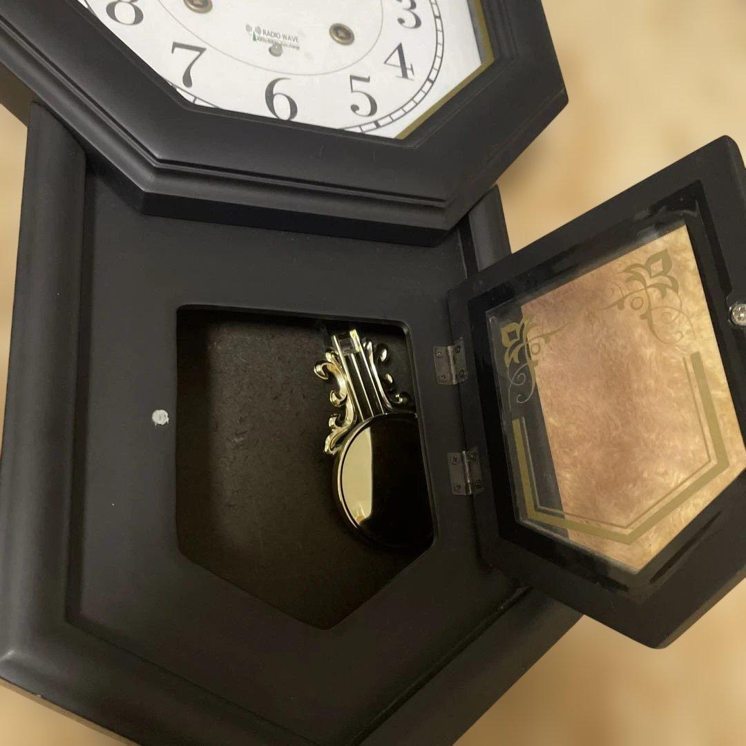 【超希少‼︎】エルジンELGIN 電波掛け時計　メロディ　からくり時計　振り子時計