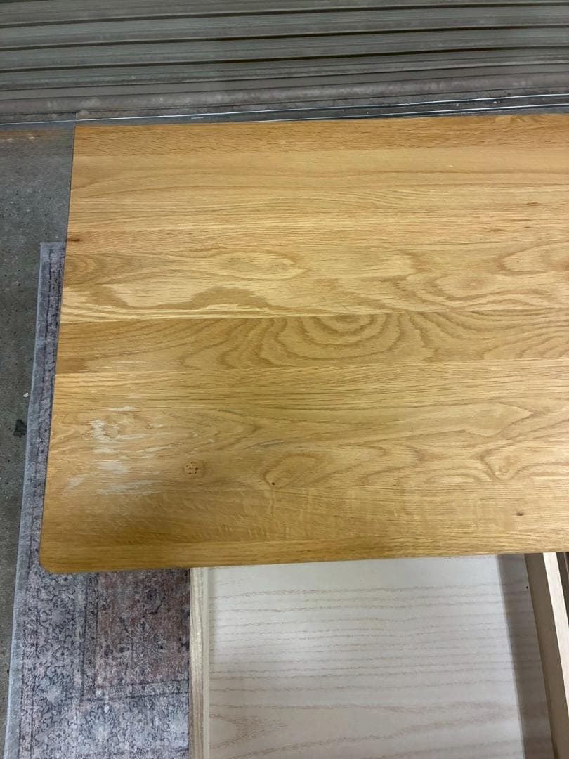 廃盤品 無印良品 オーク無垢材 デスク キャビネット セット