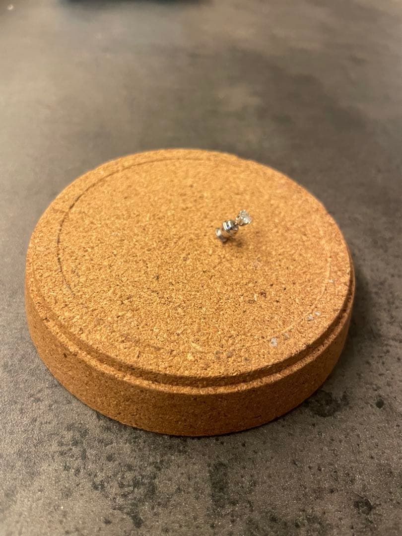 ＰＴ天然ダイヤモンドピアス（片耳用） ユニセックス