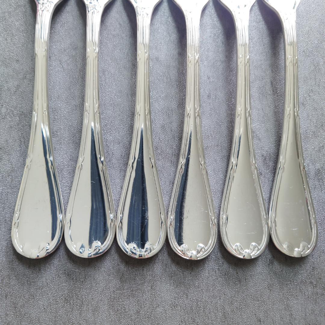 希少 クリストフル リュバン スタンダードフォーク 6点