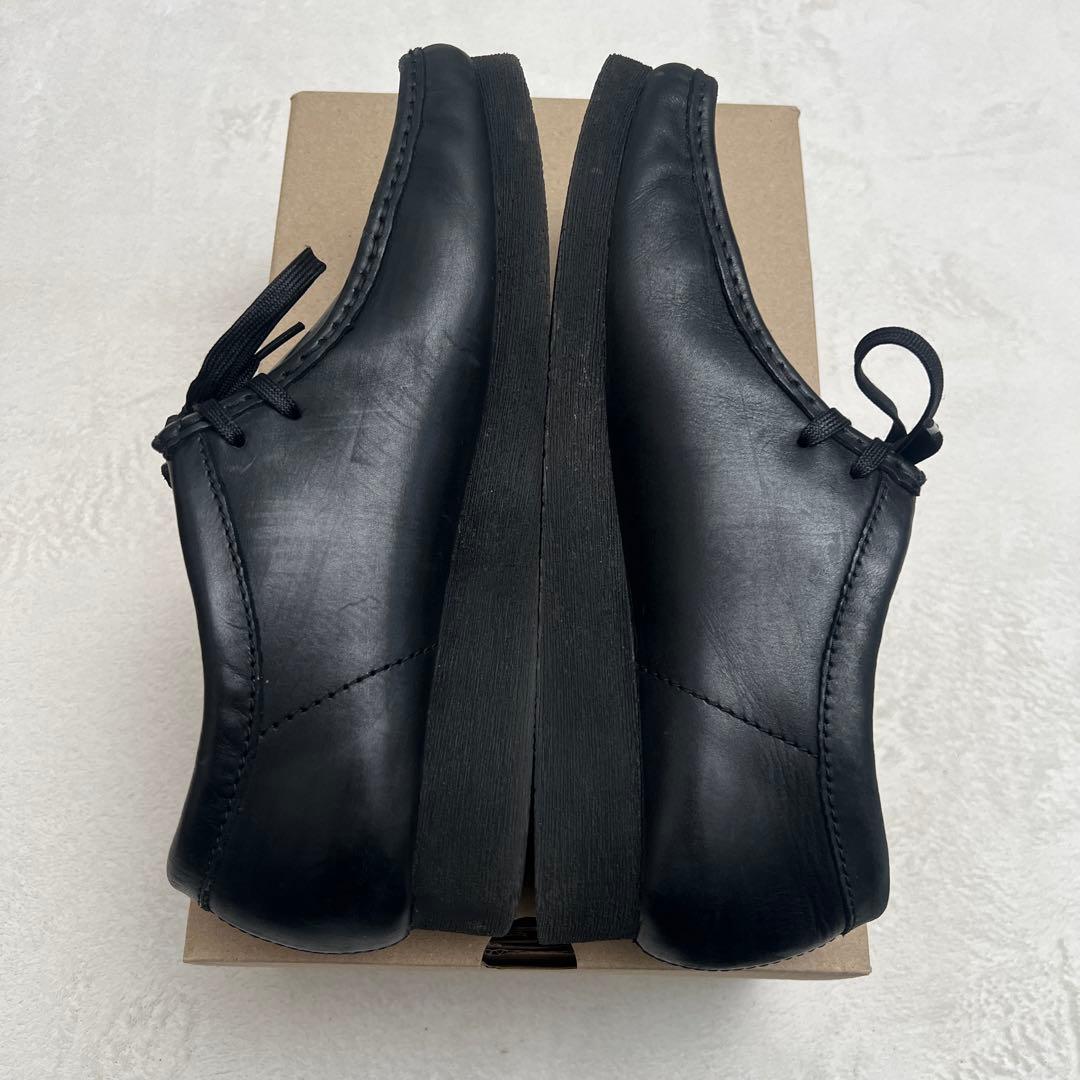 Clarks クラークス Wallabee 2 ブラックレザー ワラビー2