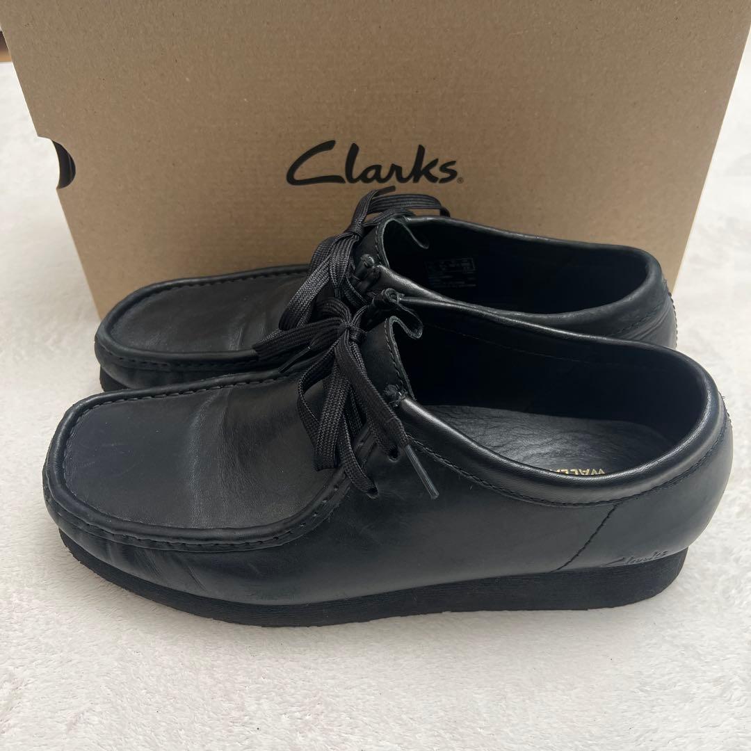Clarks クラークス Wallabee 2 ブラックレザー ワラビー2