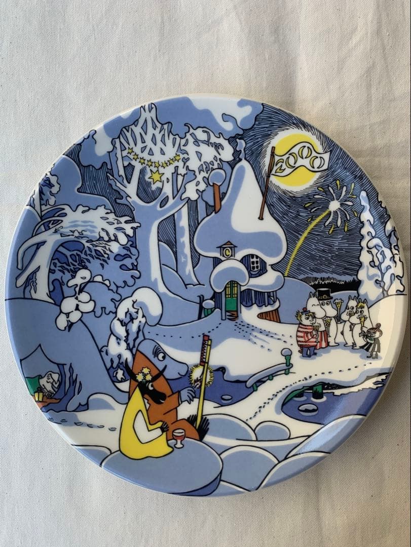 アラビア ムーミン プレート ミレニアム2000