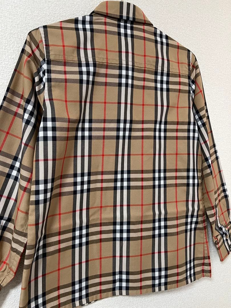 希少 Burberrys バーバリーズ ヴィンテージ ノバチェックシャツ 9号