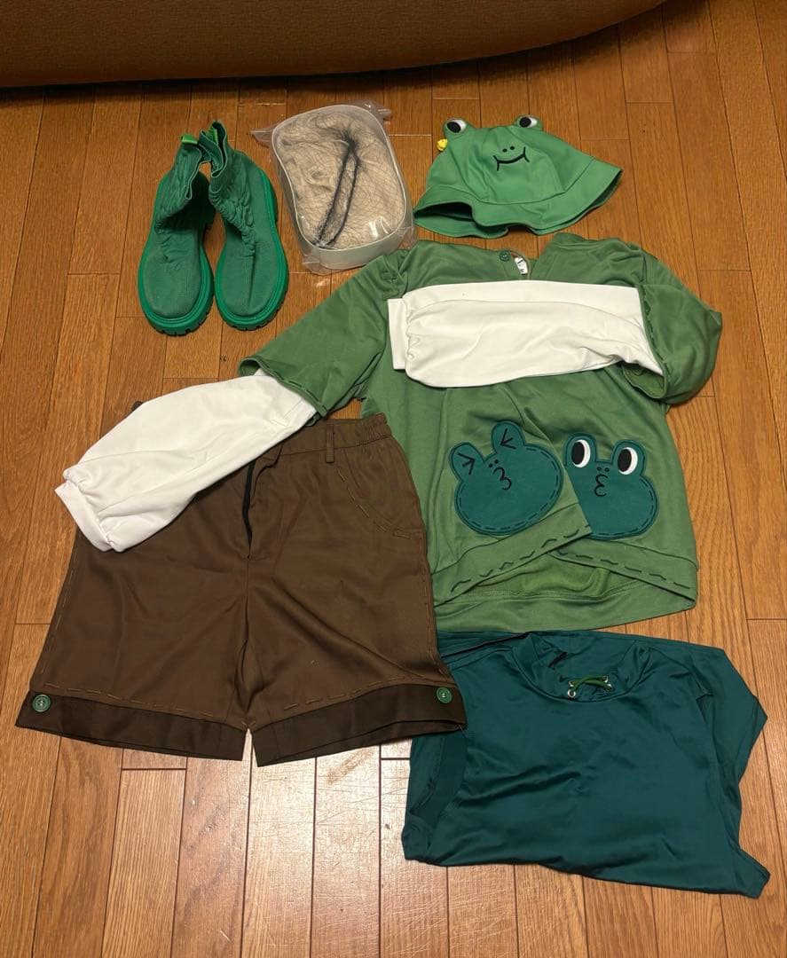 【コスプレ衣装】第五人格/火災調査員　靴ウィッグ付きフルセット