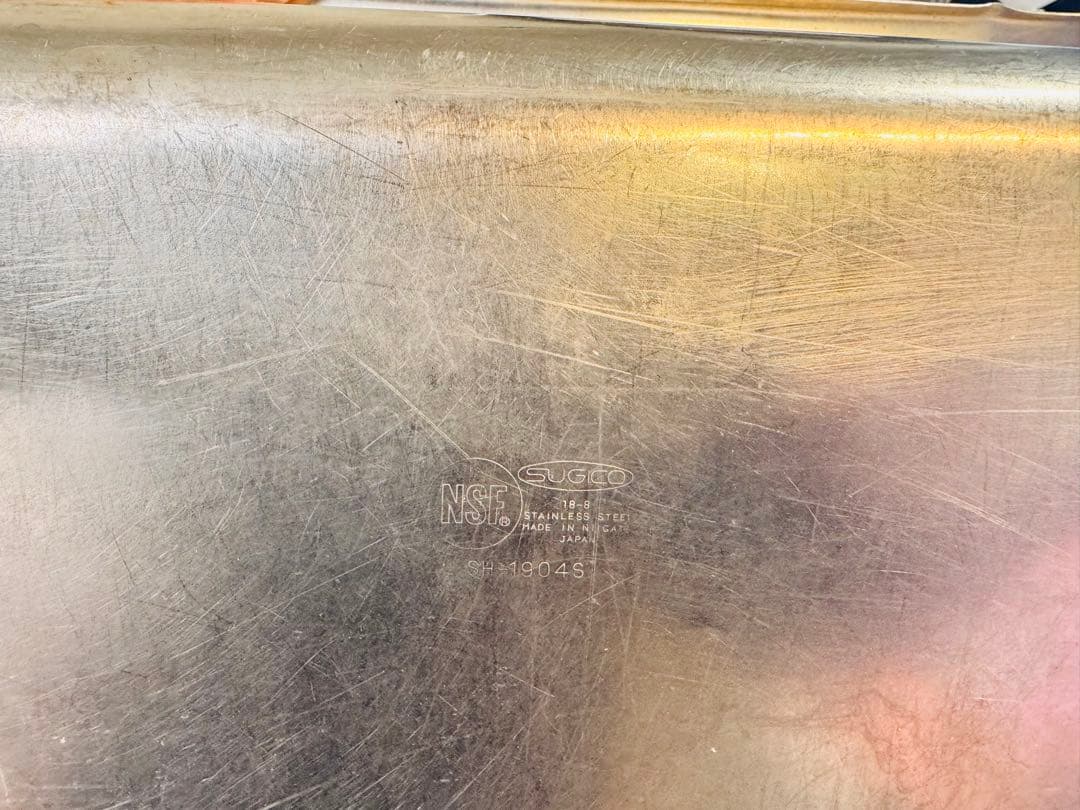 業務用 ステンレスバット 大型 4枚セット 送料込み