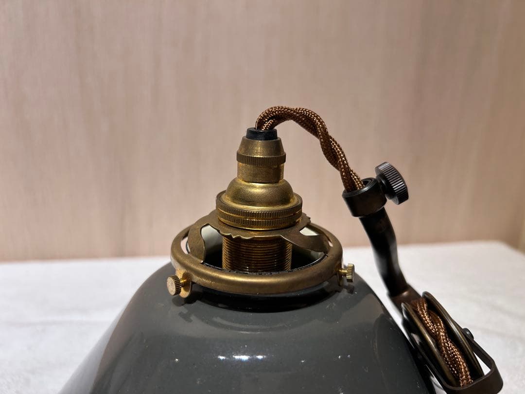 420 　Flame　galette enamel　琺瑯ペンダントライト　展示品