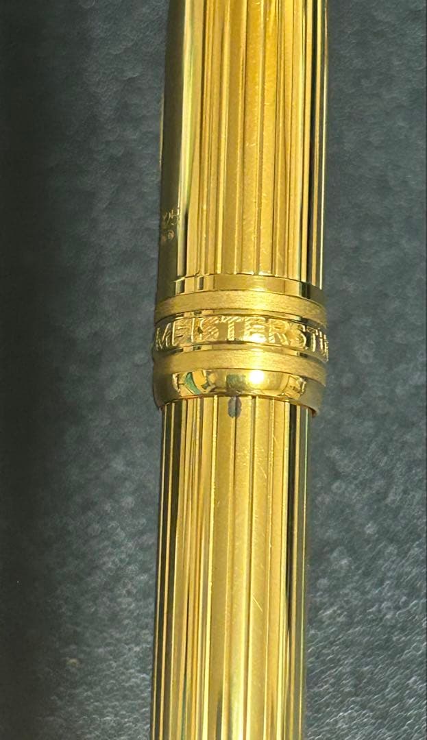 モンブラン　マイスターシュテュック　ソリテール　1645 ボールペン　ゴールド