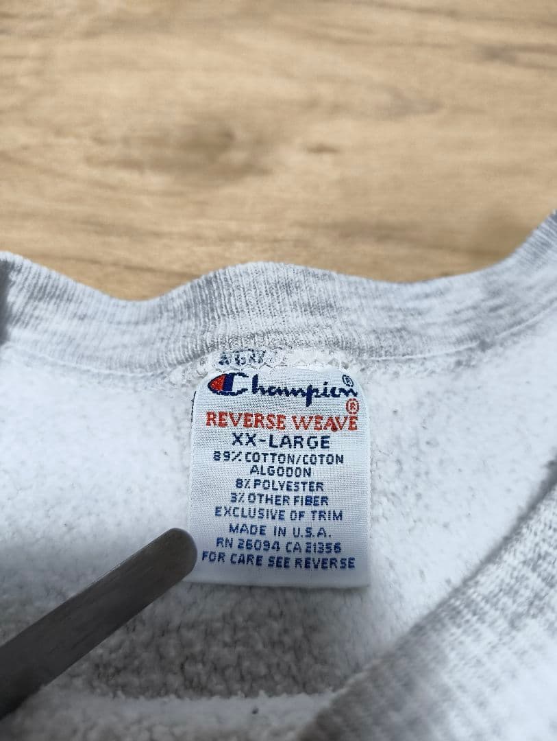 極美品 リバースウィーブ USA製 90s トリコタグ アメリカ製 xxl