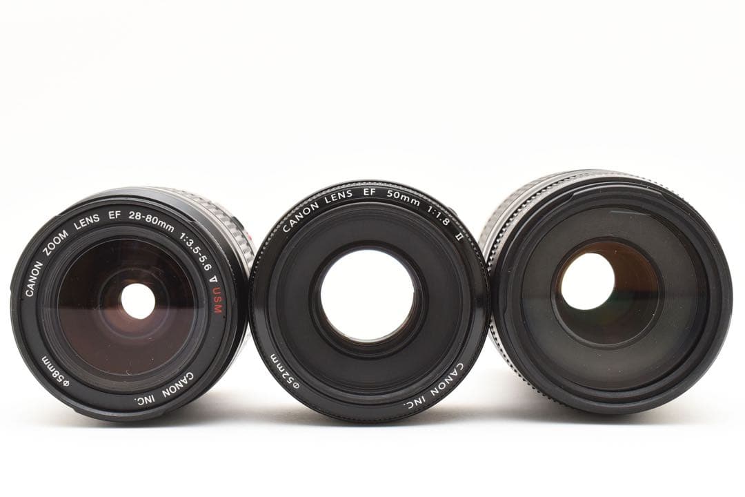 一眼レフカメラCanon EOS 6D mark II標準&望遠&単焦点セット