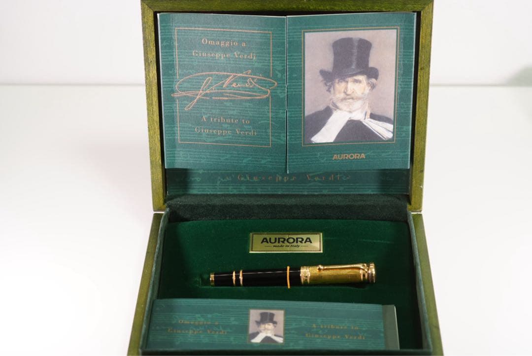 AURORA アウロラ ジュゼッペ・ヴェルディ オペラ 万年筆 限定品 新品
