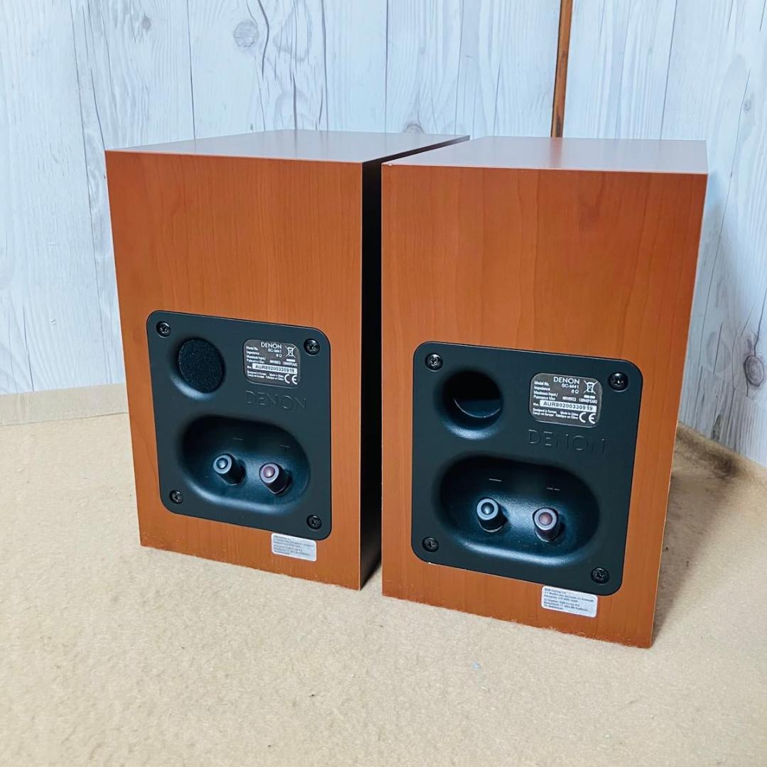 【美品】DENON CDレシーバー RCD-M41-K SC-M41 ブラック