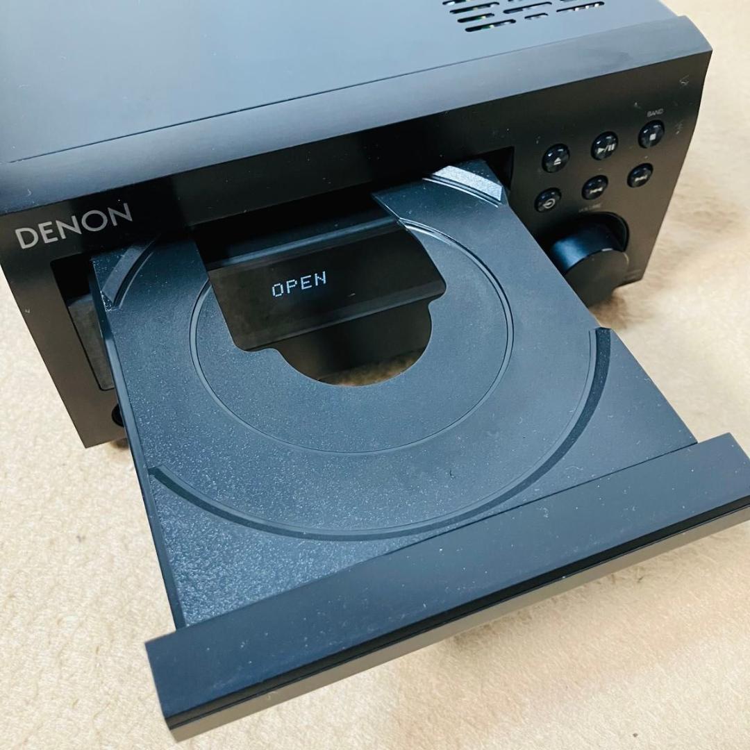 【美品】DENON CDレシーバー RCD-M41-K SC-M41 ブラック