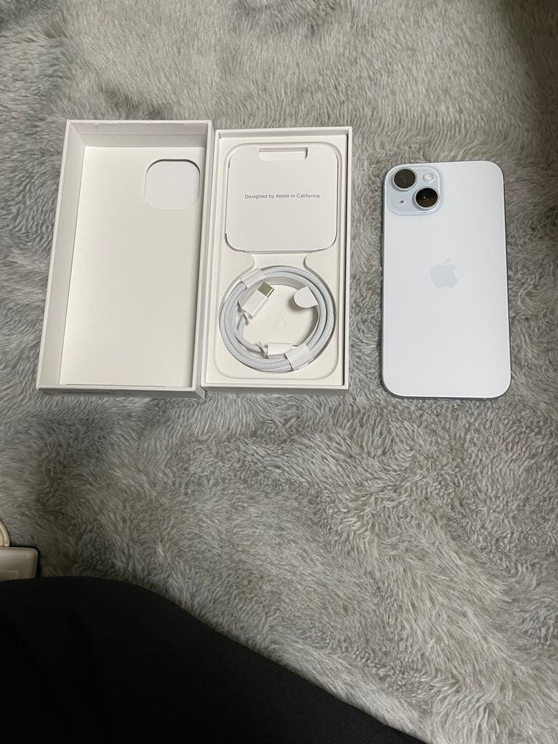 iPhone 15ブルーCIMフリー128g