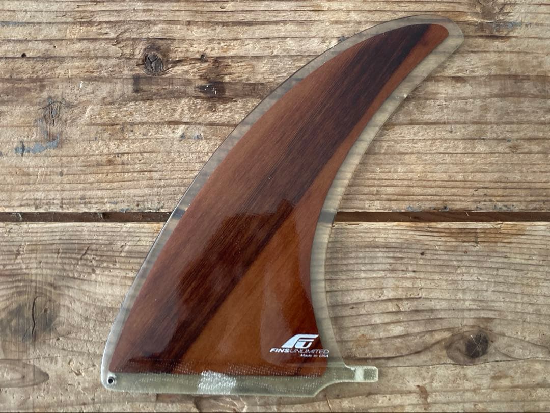 希少 FINS UNLIMITED YATER WOOD 10 ウッドフィン