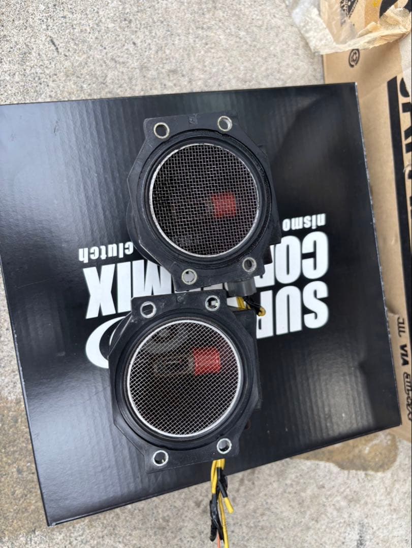 BNR34より純正エアフロセット、ほぼ新品カプラー付き