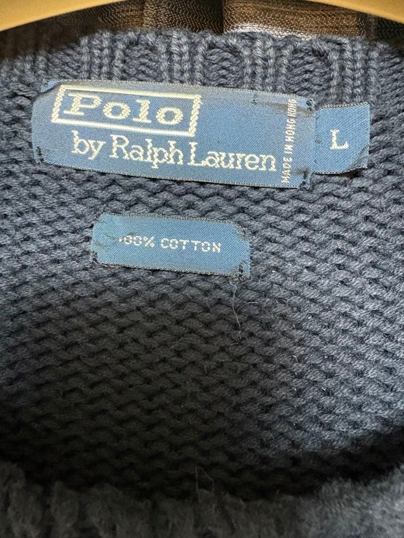 ラルフローレン　星条旗セーター　Lサイズ