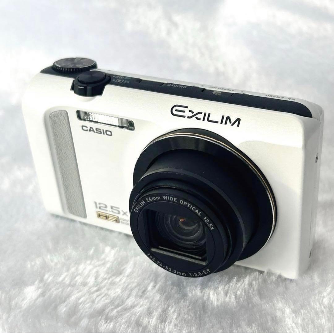 美品 CASIO カシオ EXILIM EX-ZR200 コンデジ 動作確認済