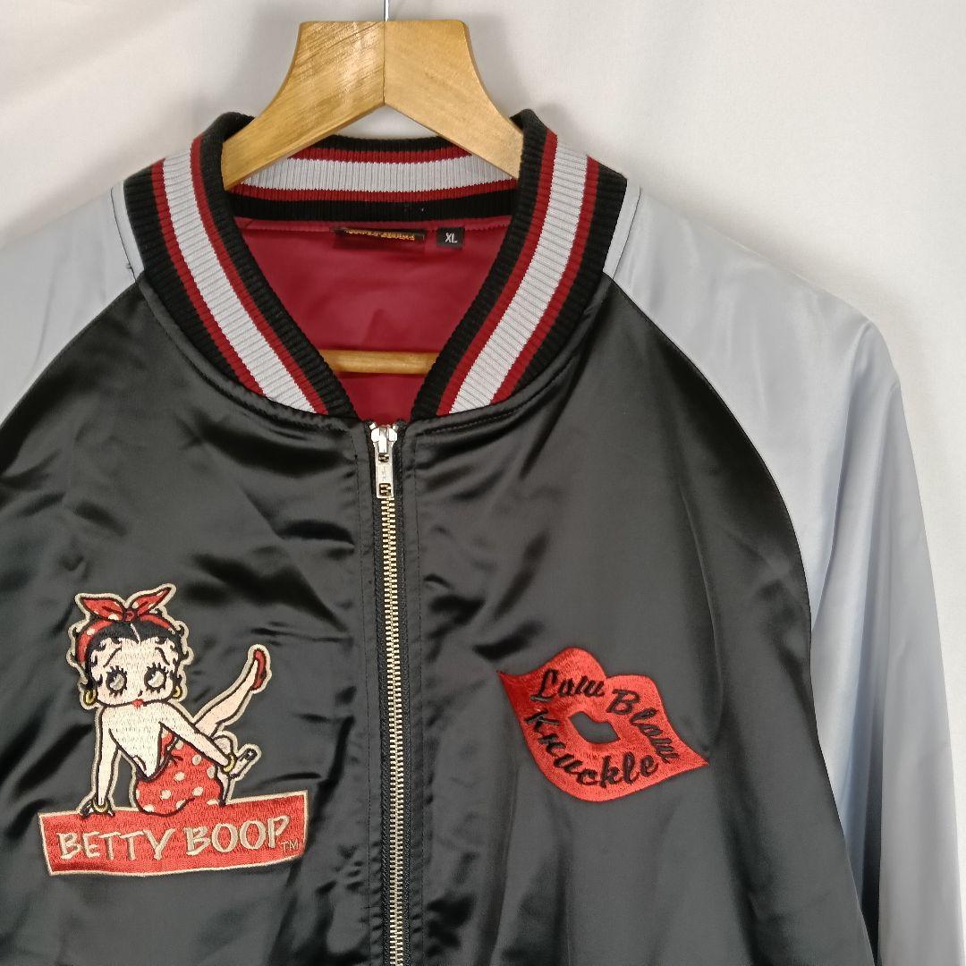 LowBlowKnuckle　スカジャン　XL　Betty Boop　B4227
