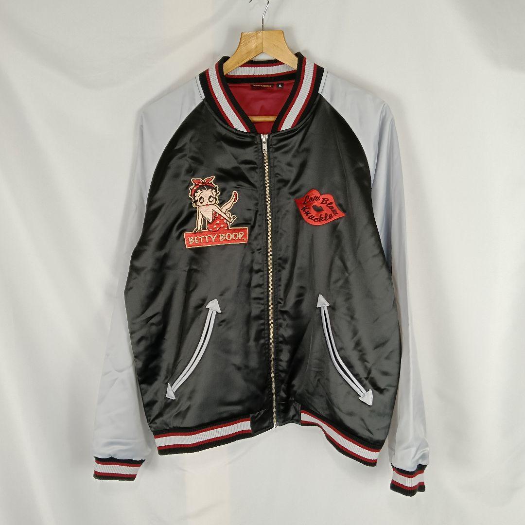 LowBlowKnuckle　スカジャン　XL　Betty Boop　B4227