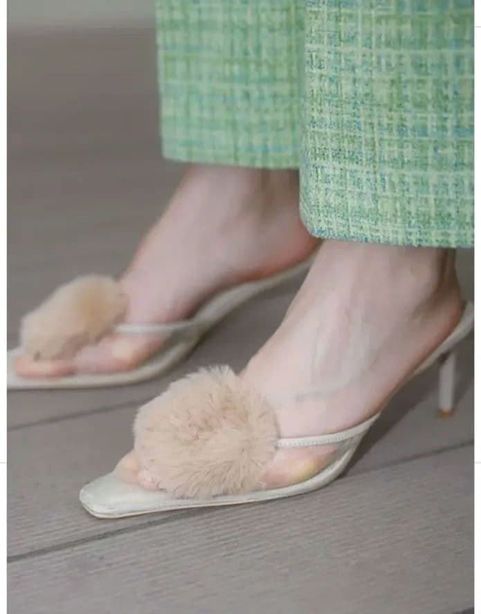 (新品未使用)eimy エコファーチャームシアーミュール