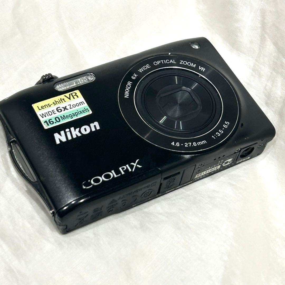 NIKON COOLPIX S3300 ブラック コンパクトデジタルカメラ