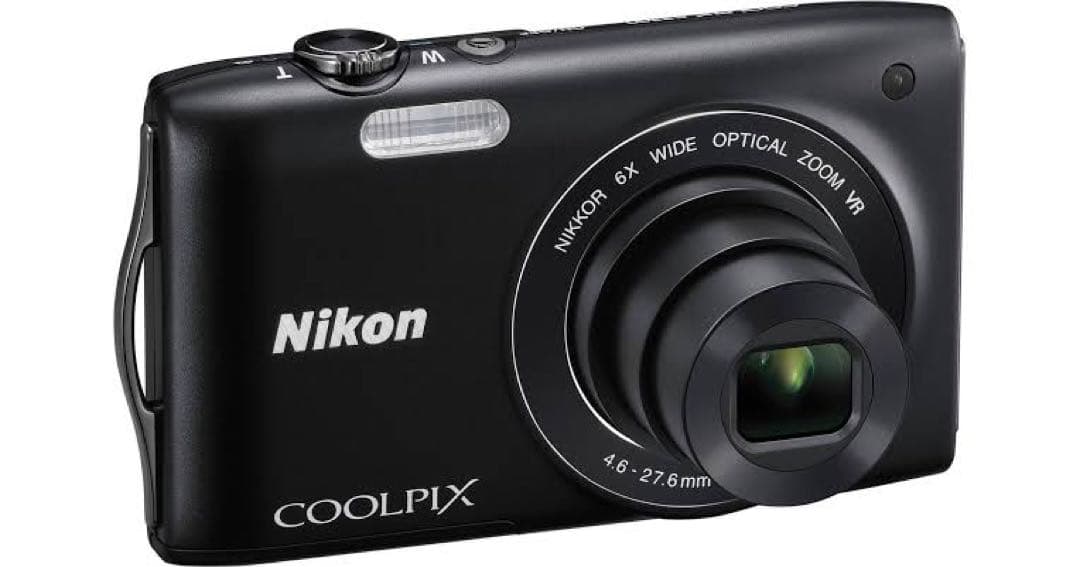 NIKON COOLPIX S3300 ブラック コンパクトデジタルカメラ