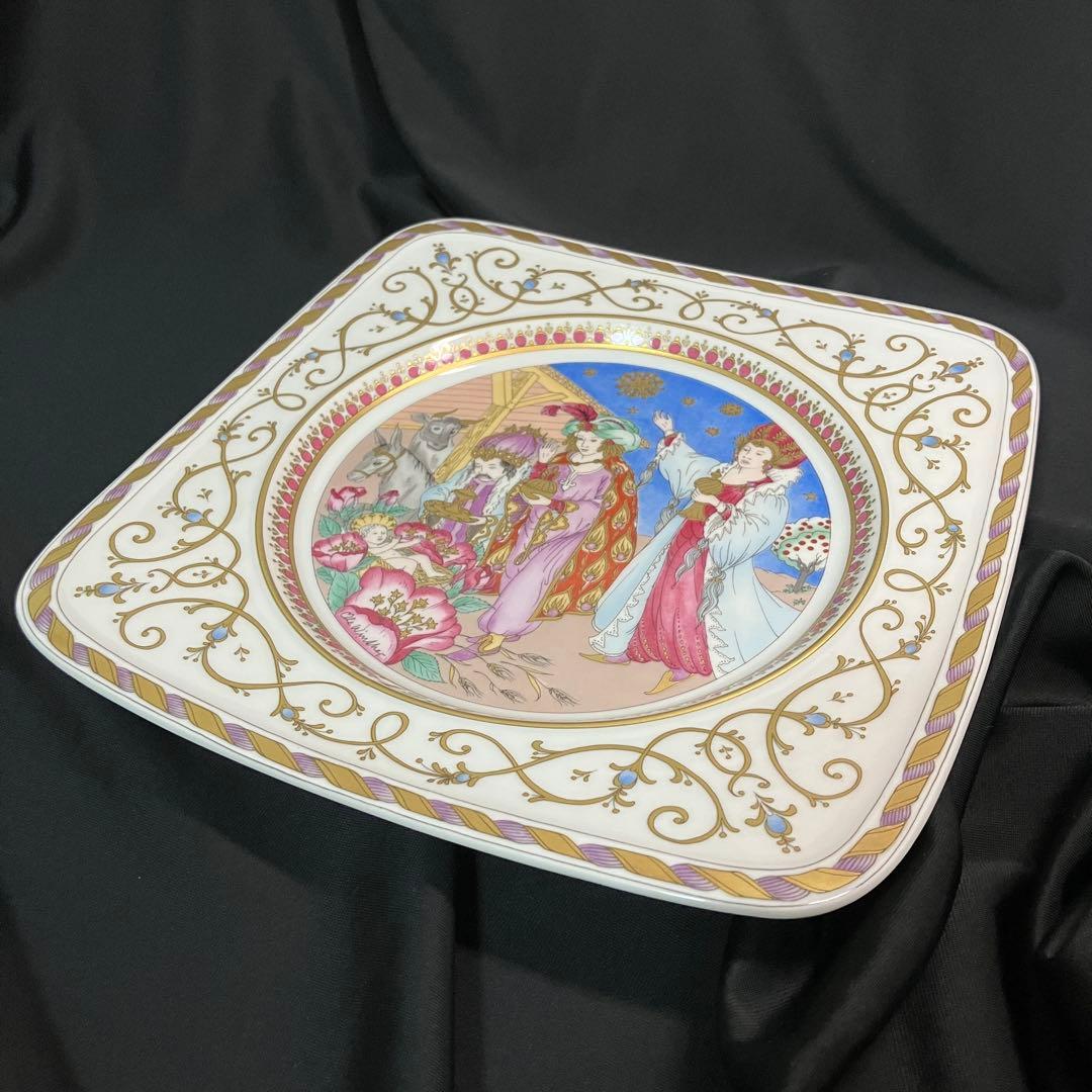 【匿名配送/希少】フッチェンロイター/クリスマスプレート/1986/ヴィンテージ