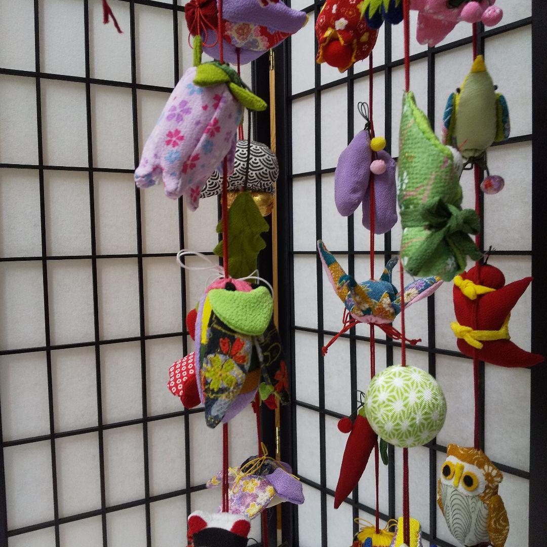 吊るし飾り ちりめんハンドメイド 吊るしびな