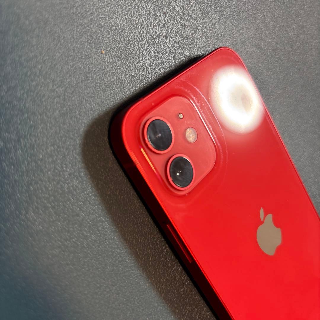 iPhone12 256GB レッド　SIMフリー Apple