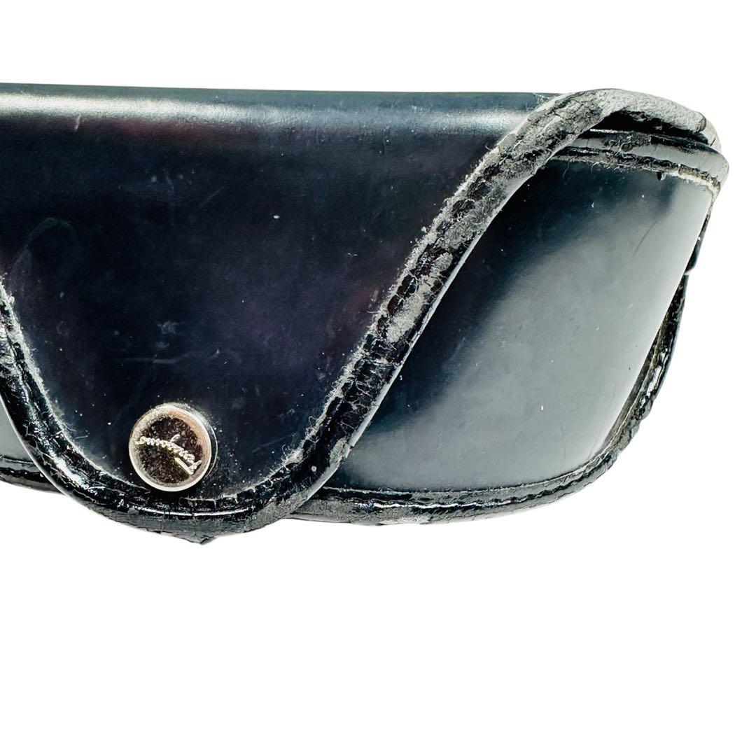 極美品 フェラガモ サングラス ガンチーニ 希少ロゴテンプル シルバー　1045