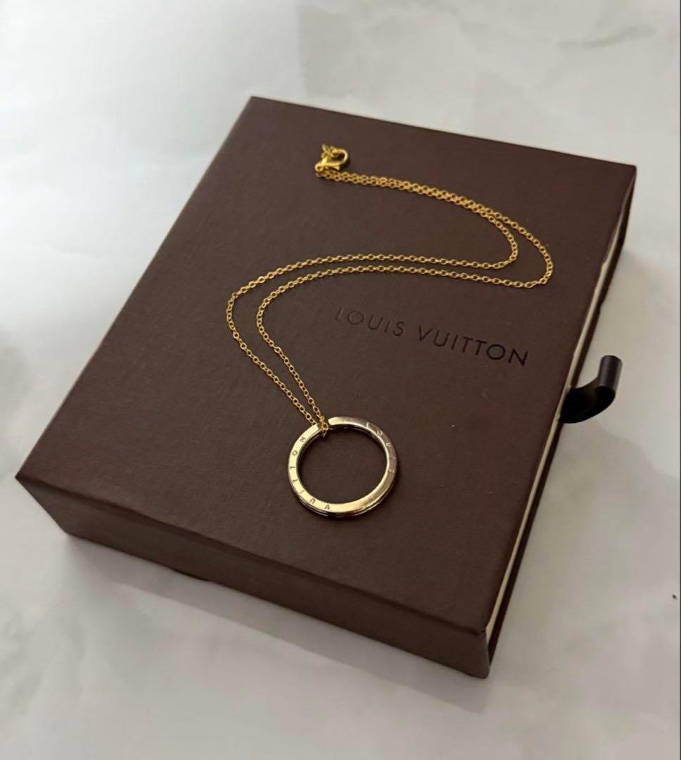 極美品‼️ louis vuitton ルイヴィトン リングネックレス【正規品】