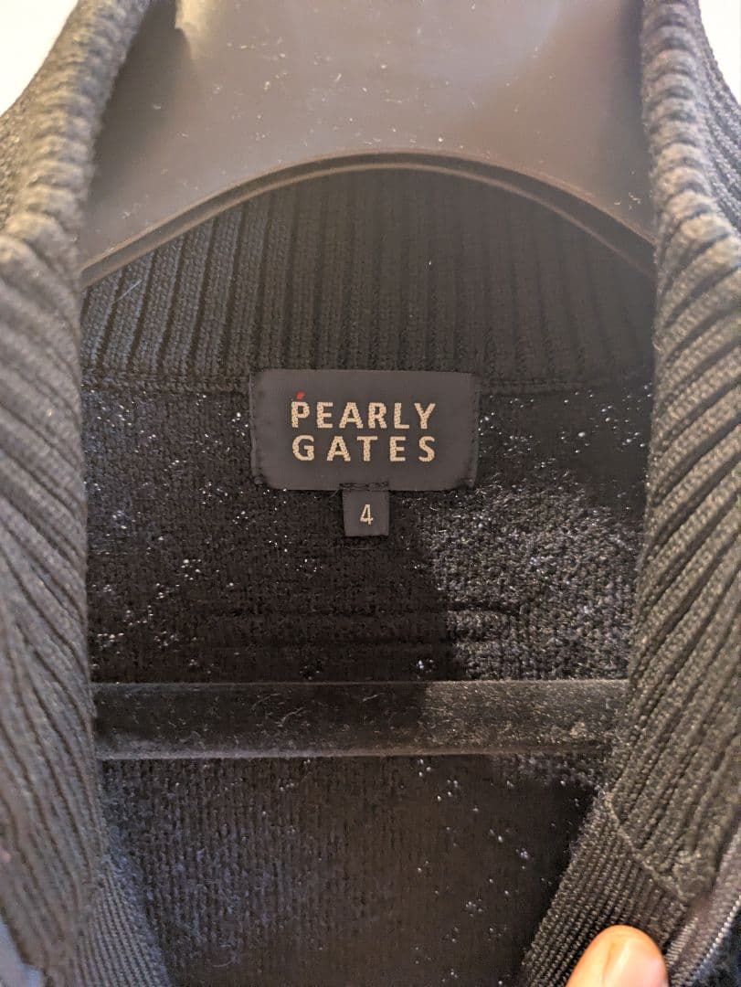 PEARLY GATES　パーリーゲイツ ネイビー ジャケット ニット　サイズ4