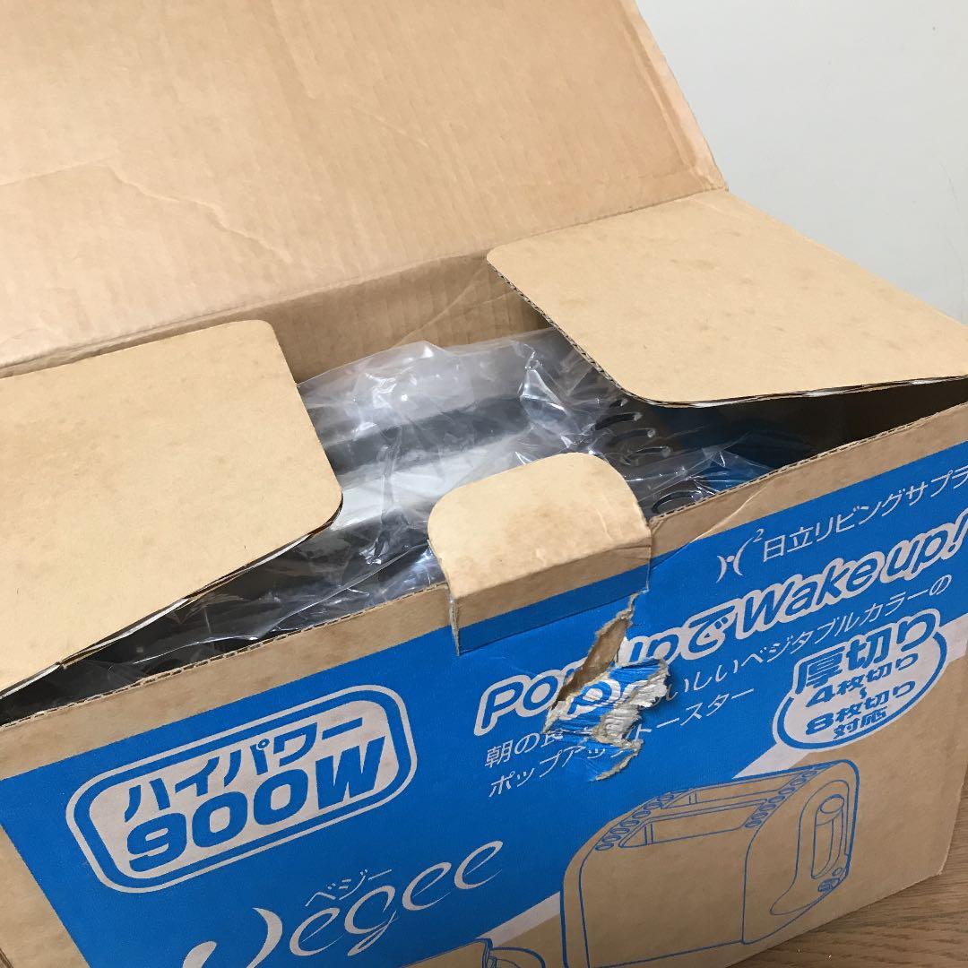 【未使用・美品】HITACHI PTO-11(A) ポップアップ トースター 青